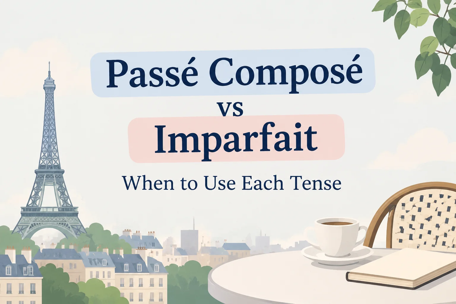 Passé Composé vs Imparfait: How to Choose the Right French Past Tense